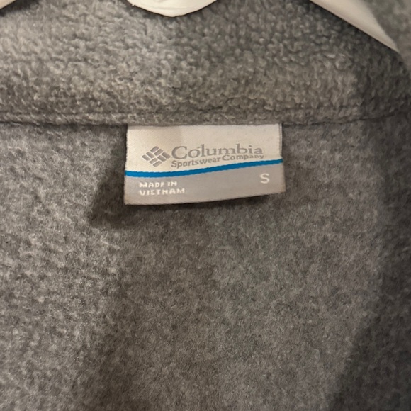 Columbia Women's Charcoal Zip-Up Fleece - Picture 2 of 4